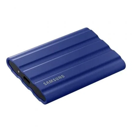 Samsung T7 Shield 2 TB SSD Externo USB-C Azul Samsung T7 Shield 2 TB SSD Externo USB-C Azul
